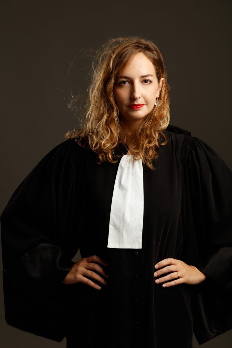 Eva Goron, avocate au barreau de Rouen