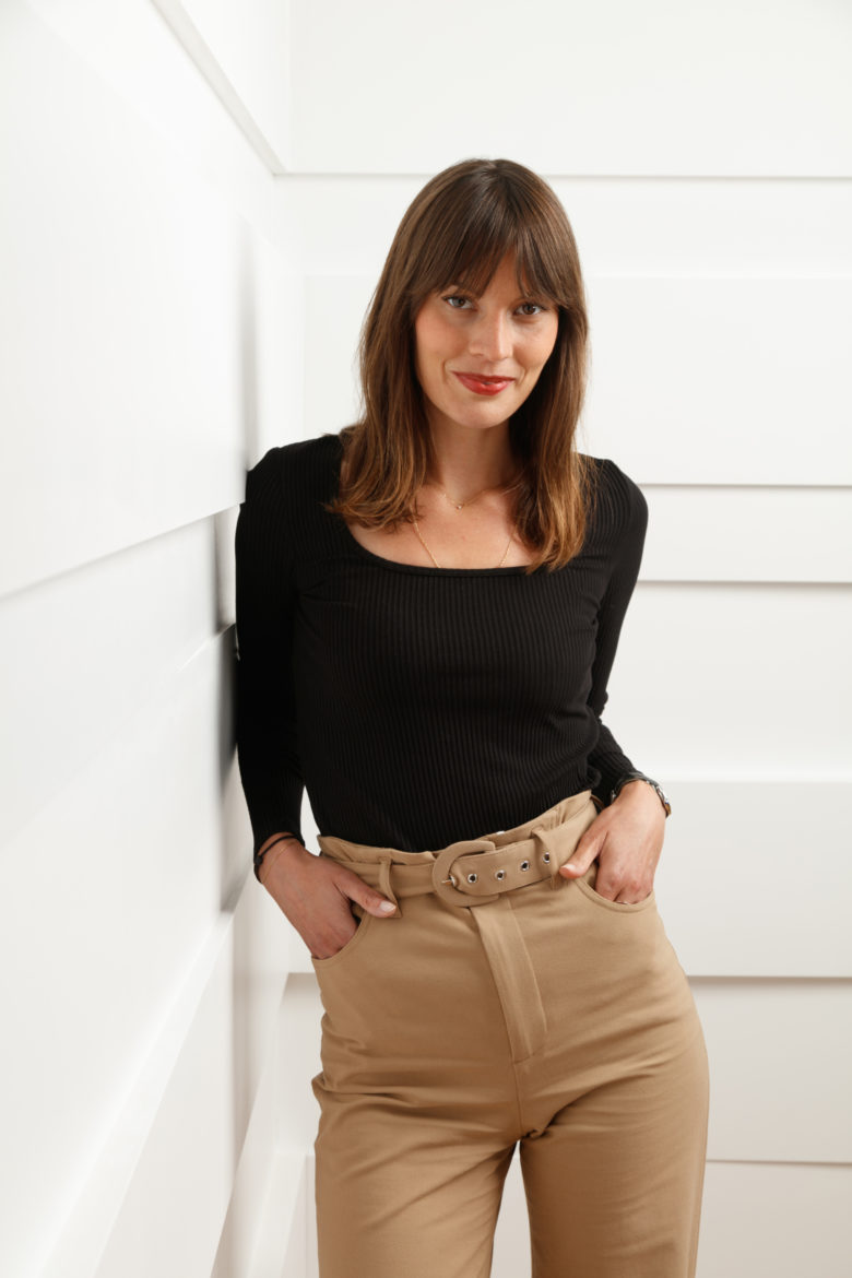 Portrait corporate de Marion Lepigeon Olivieri pour le cabinet d'avocats Laude Esquier Champey.