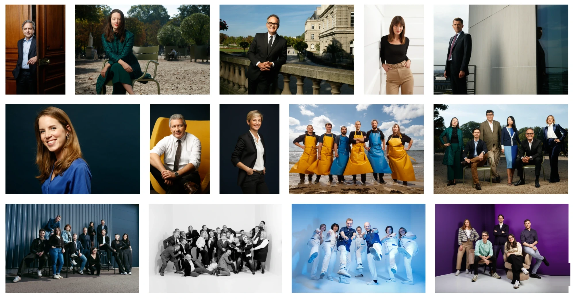 Portraits de dirigeants et photos d'équipe — photographe d'entreprise à Rouen