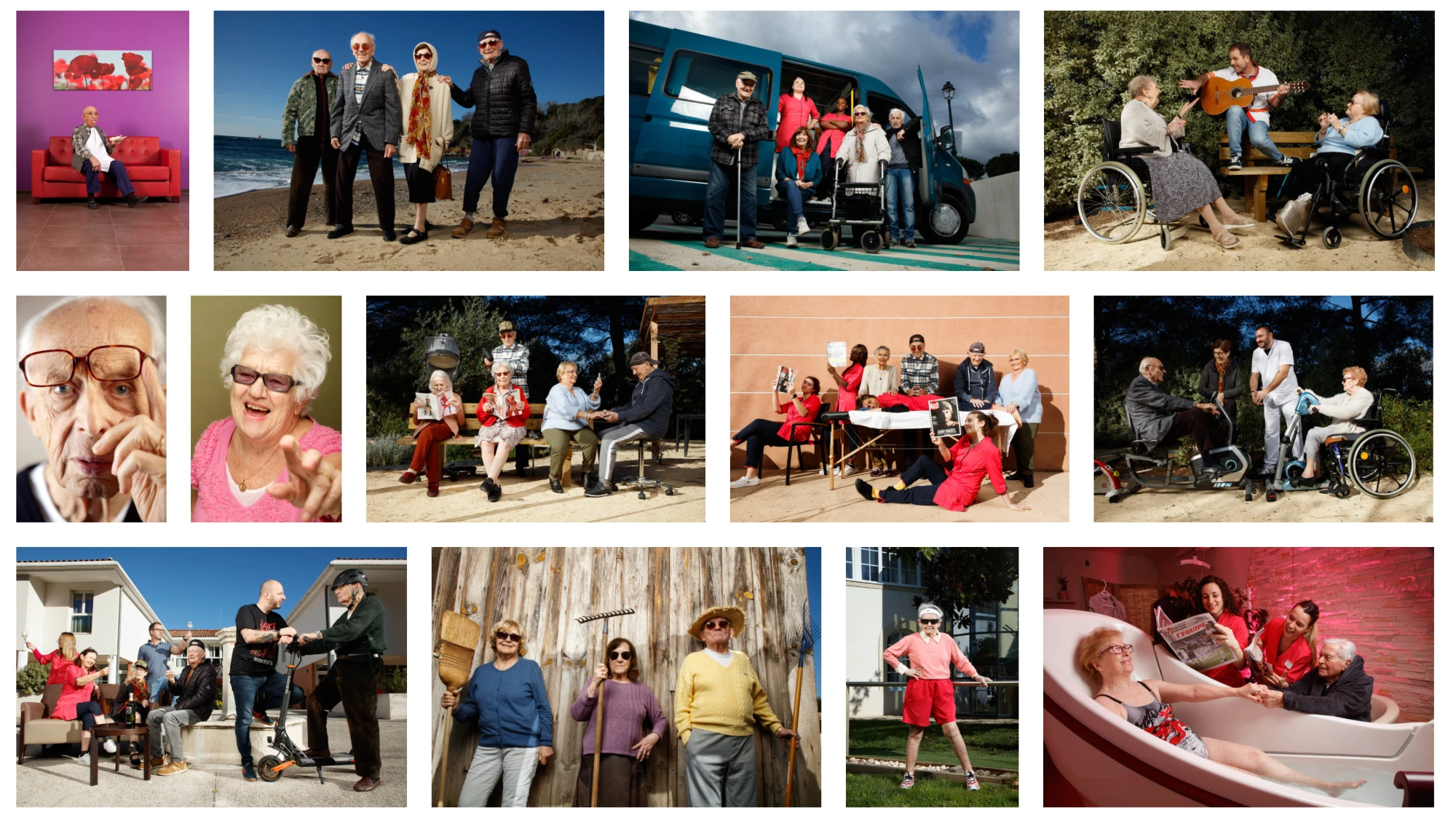 Reportage séniors et EHPAD — photographe à Rouen et en Normandie