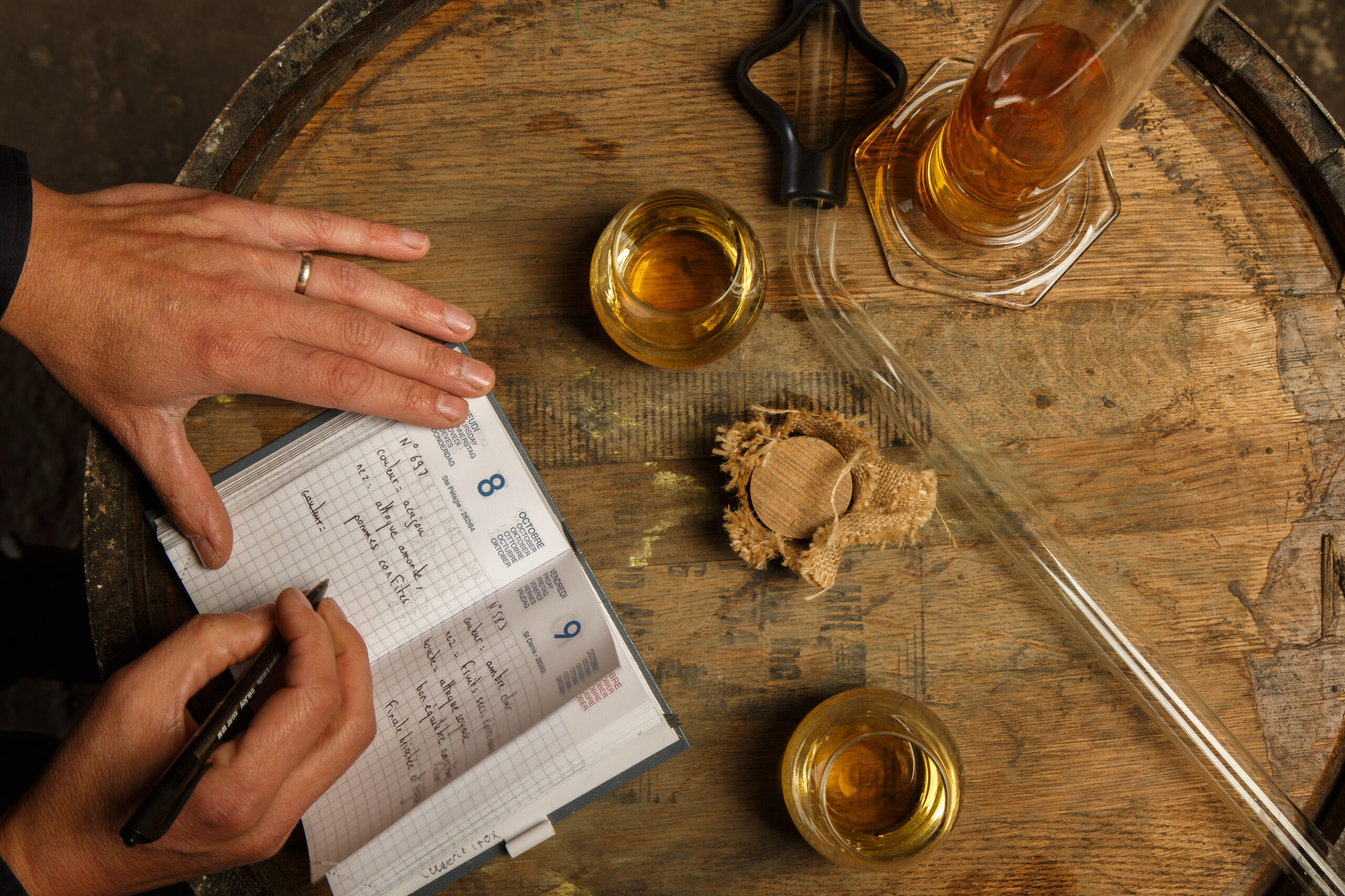 Chai et fûts — calvados Busnel, David Morganti