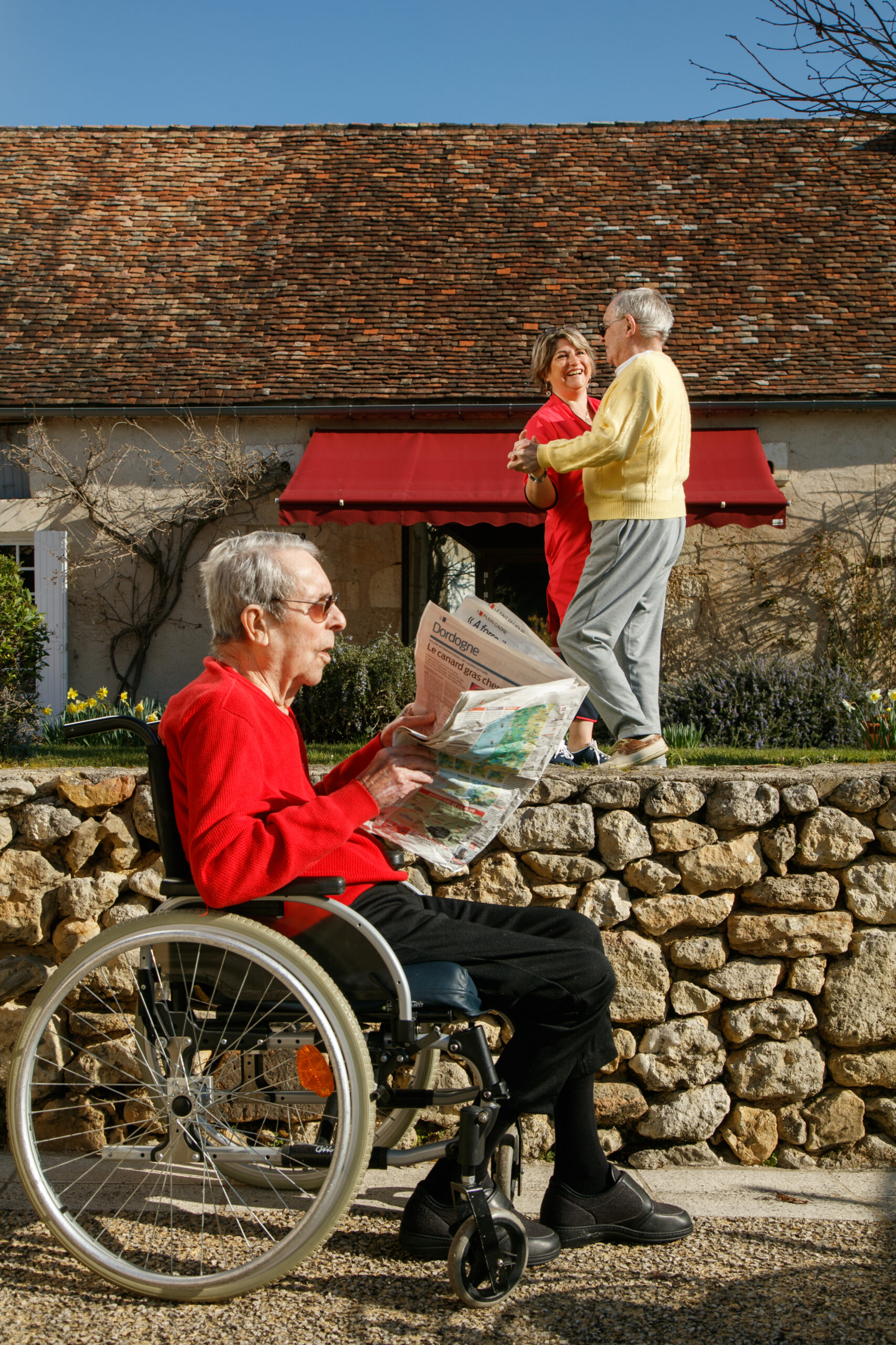 Portrait en résidence seniors — Le Petit Gardonne