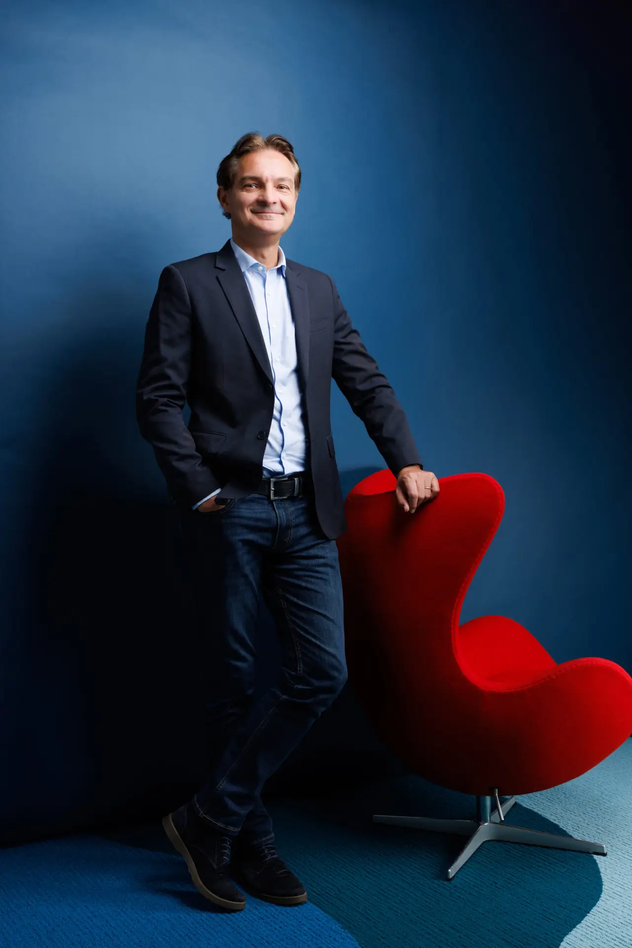 Portrait professionnel en milieu de travail — David Morganti Normandie
